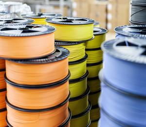 Filament spools in various sizes