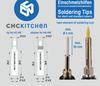 CNC Kitchen Original Einschmelzhilfen Gewindeeinsätze M2,5, M3, M4, M5, M6+1/4", M8